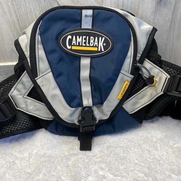 Camelbak Flashflo Hydration Waist Pack Blue Gray 45oz 1.4L No Bladder-Pack Only - Picture 3 of 8